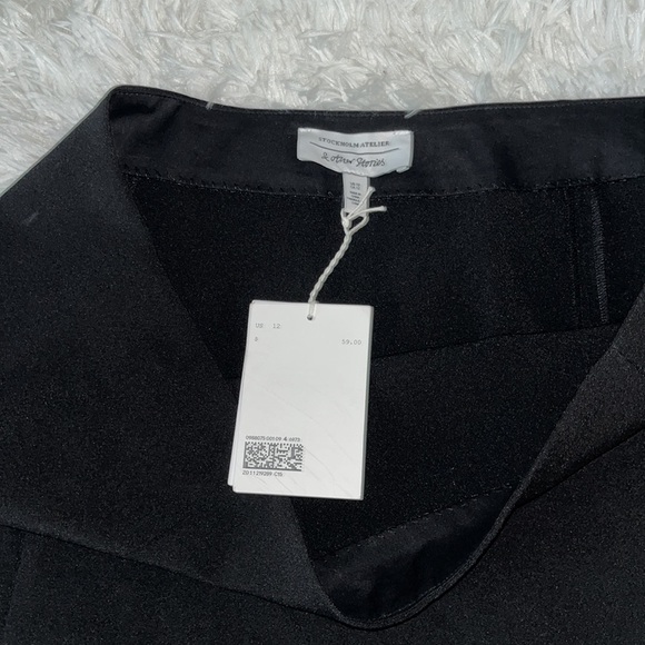 NWT Stockholm Atelier size 12 black skirt with size zipper - Picture 3 of 5